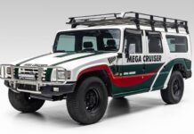 A subasta un rarísimo Toyota Mega Cruiser con volante a la izquierda, el considerado mejor todoterreno del mundo Toyota Mega Cruiser con volante a la derecha