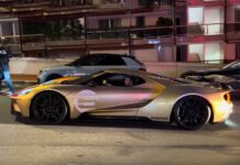 Cazan a Fernando Alonso con un coche de la competencia Fernando Alonso en su Ford GT