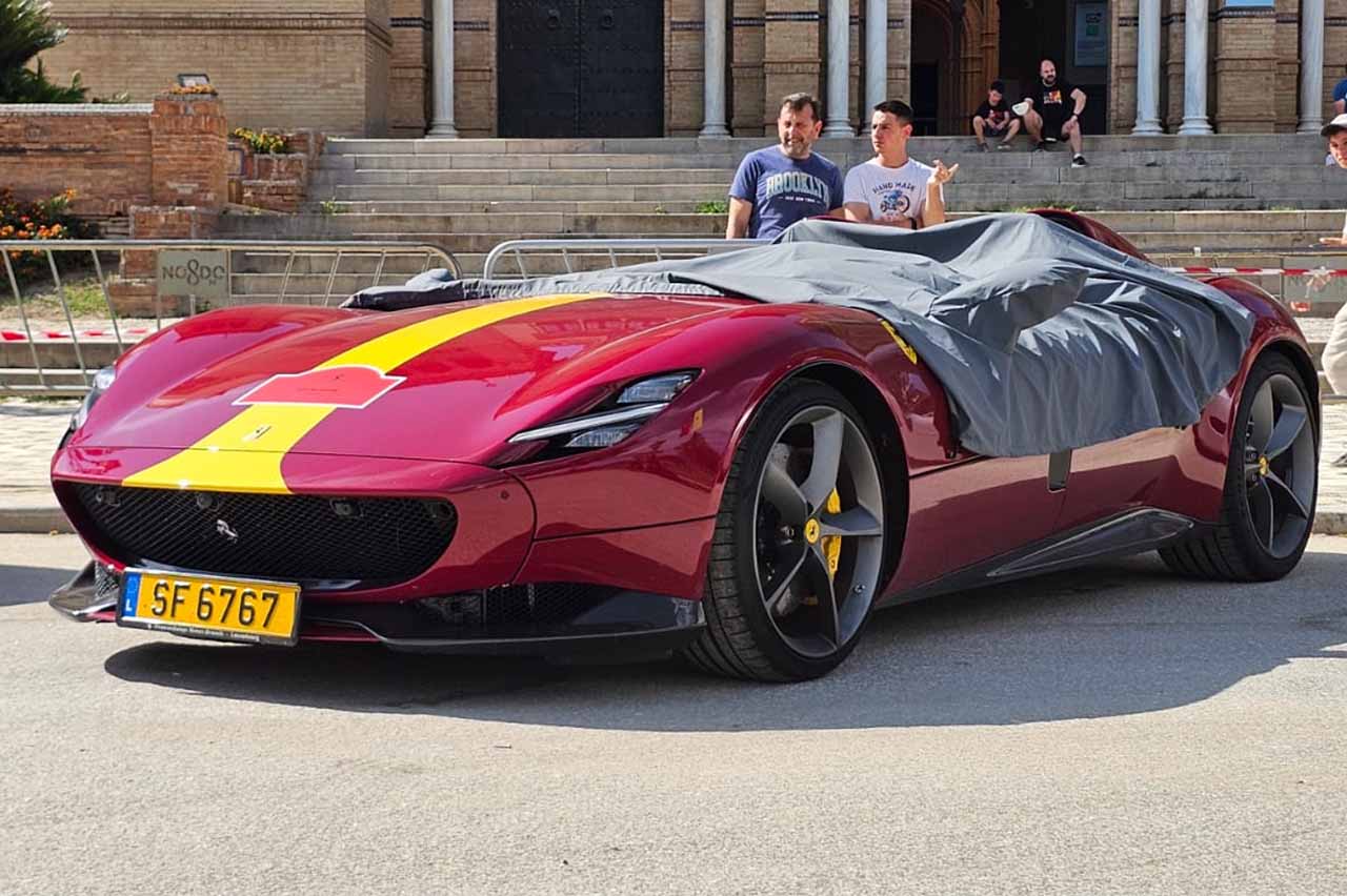 ferrari cavalcade sevilla 2025 