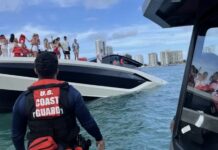 Ni ser rico ni tener un yate Lamborghini de cuatro millones de euros salvaron del naufragio a estos 32 influencers Rescate de influencers en Miami en yate Lamborghini