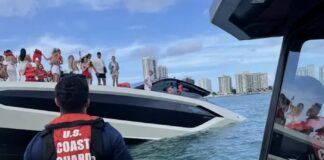 Ni ser rico ni tener un yate Lamborghini de cuatro millones de euros salvaron del naufragio a estos 32 influencers Rescate de influencers en Miami en yate Lamborghini