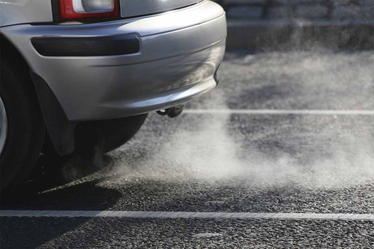 que indica color humo escape 