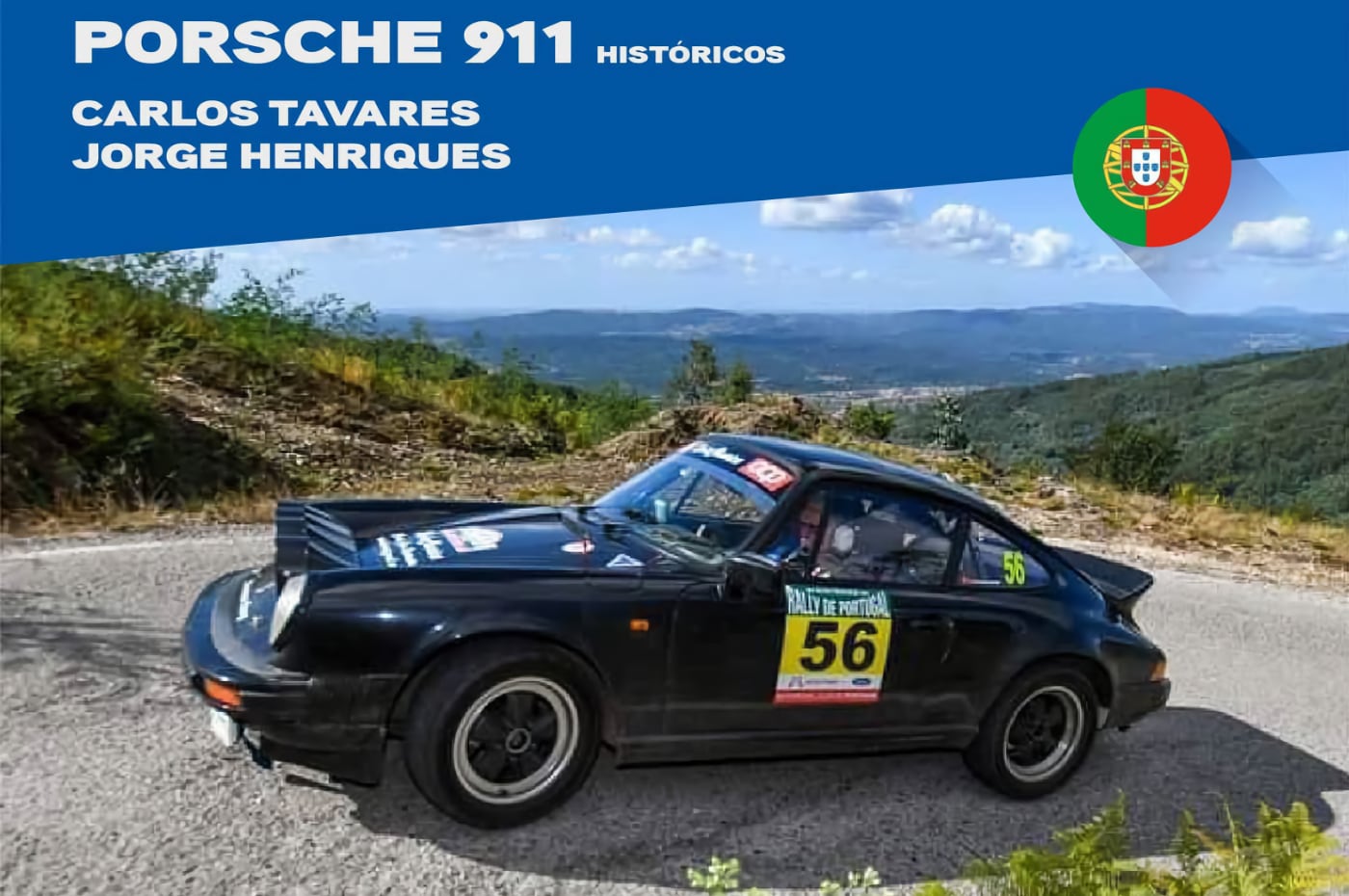 Porsche 911 clásico de Carlos Tavares en el RallySpirit 2025