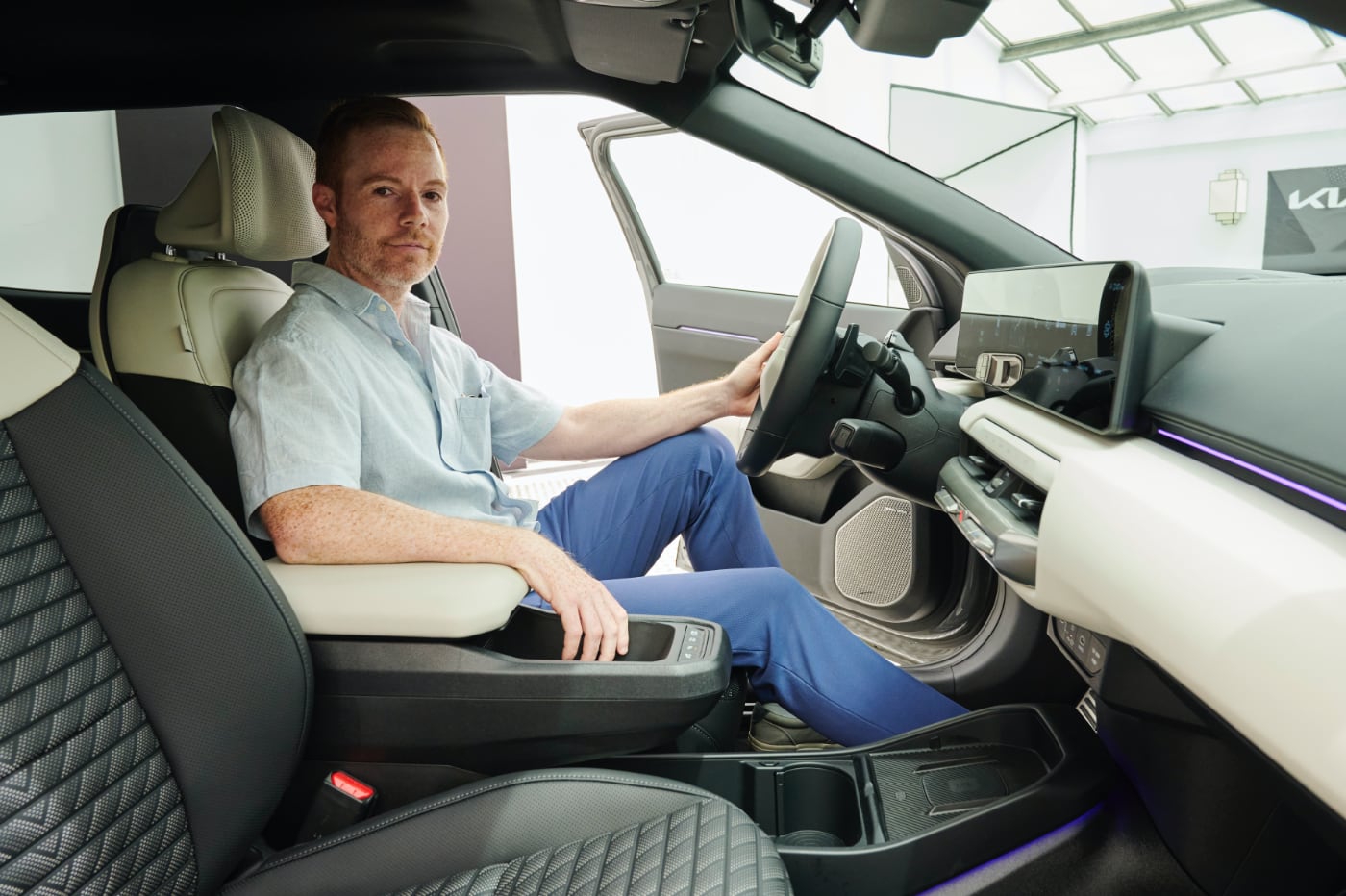 interior del KIA EV4 Fastback GT-line