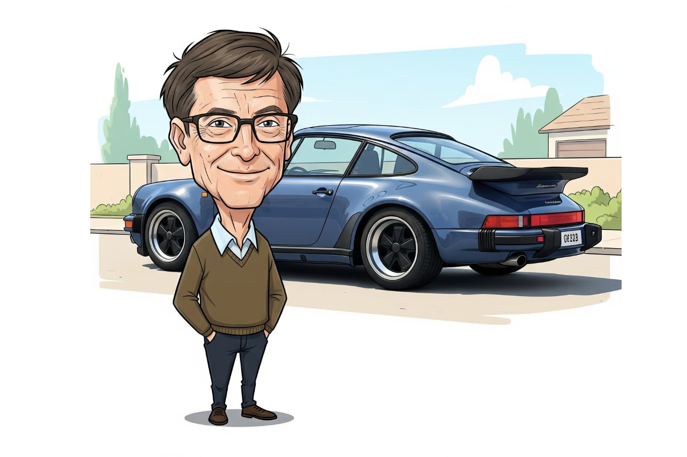Coches de Bill Gates