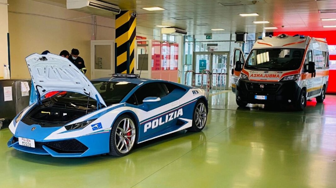 Lamborghini Huracán de la Policía italiana