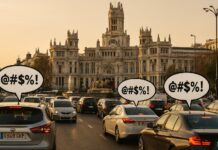 Un estudio revela que la rotonda de la Plaza de Cibeles de Madrid está entre los 10 cruces más estresantes y crean más confusión, ansiedad y miedo del mundo Plaza de Cibeles de Madrid