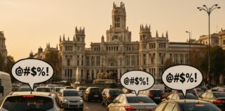 Un estudio revela que la rotonda de la Plaza de Cibeles de Madrid está entre los 10 cruces más estresantes y crean más confusión, ansiedad y miedo del mundo Plaza de Cibeles de Madrid