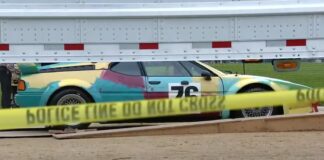 Muere el conductor de un camión mientras descargaba el BMW M1 Art Car de Andy Warhol que transportaba para un evento muere-conductor-camion-mientras-descargaba-bmw-m1-art-car-andy-warhol