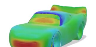 Un ingeniero de la NASCAR hace un análisis aerodinámico de Rayo McQueen de Cars Análisis aerodinámico de Rayo McQueen