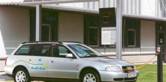 Audi Duo (1997), el primer híbrido enchufable de producción de la marca alemana Audi Duo