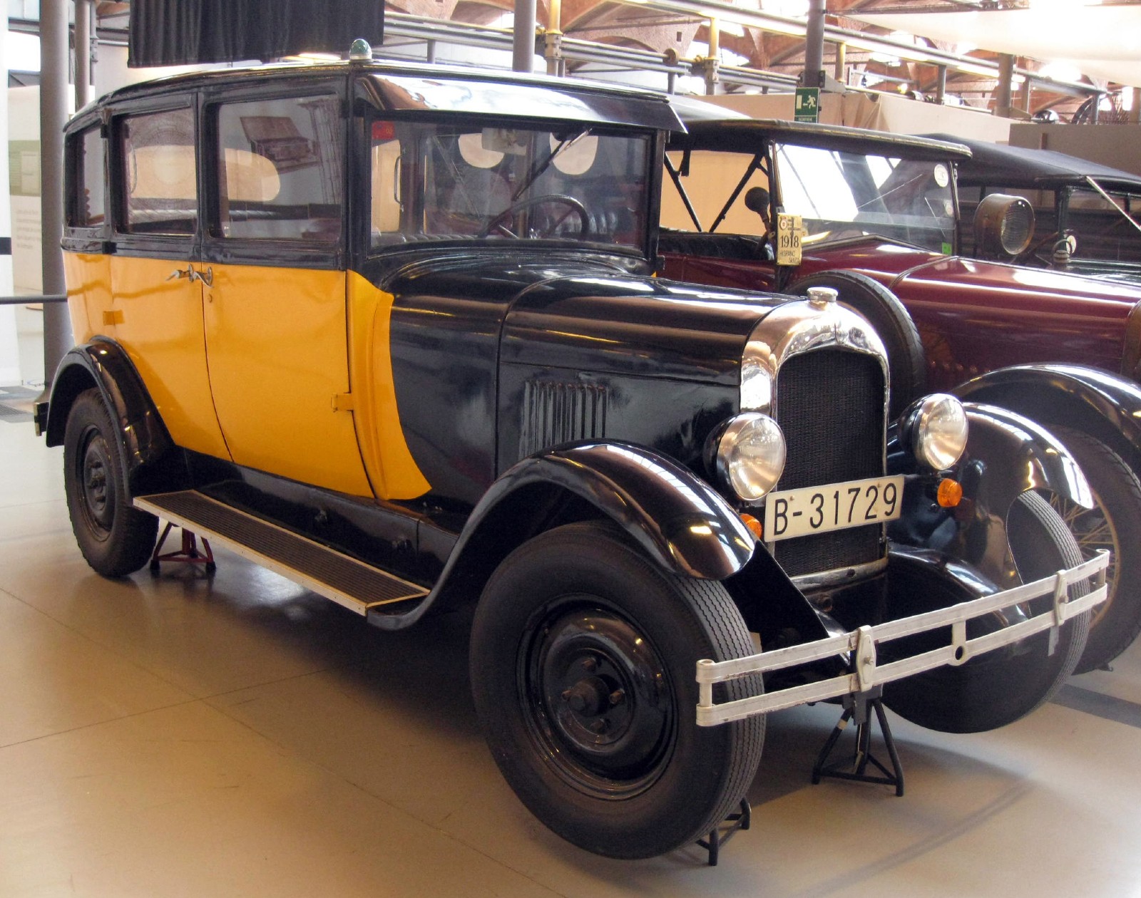 David, la marca que inventó los taxis negros y amarillos de Barcelona