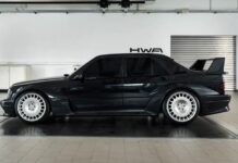 HWA estrella un Mercedes EVO de más de 700.000 euros en las pruebas de choque, antes de someterse al examen de rendimiento final El HWA EVO se somete a pruebas de choque