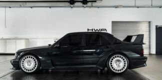 HWA estrella un Mercedes EVO de más de 700.000 euros en las pruebas de choque, antes de someterse al examen de rendimiento final El HWA EVO se somete a pruebas de choque