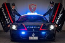 Nuevo Maserati MCPura de los Carabinieri