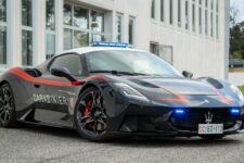 Nuevo Maserati MCPura de los Carabinieri