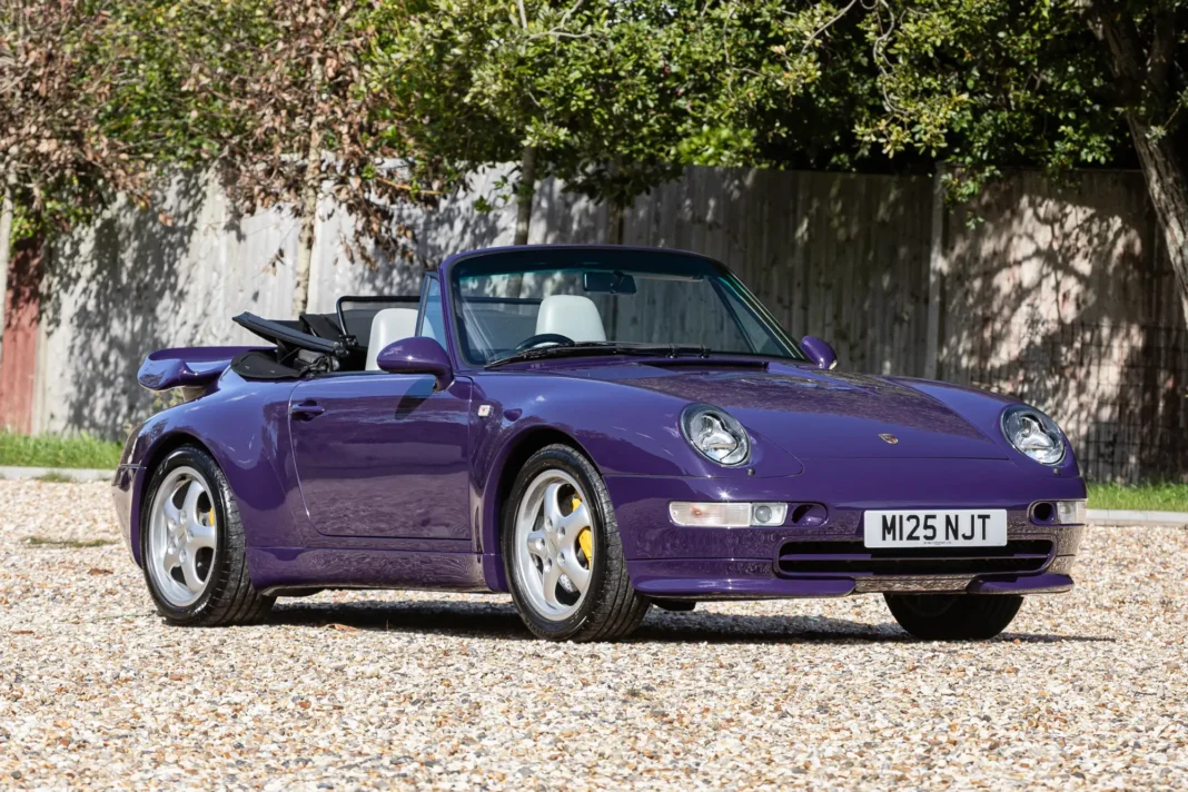 Subasta raro Porsche 911 Turbo Cabriolet (993) Subasta raro Porsche 911 Turbo Cabriolet (993)