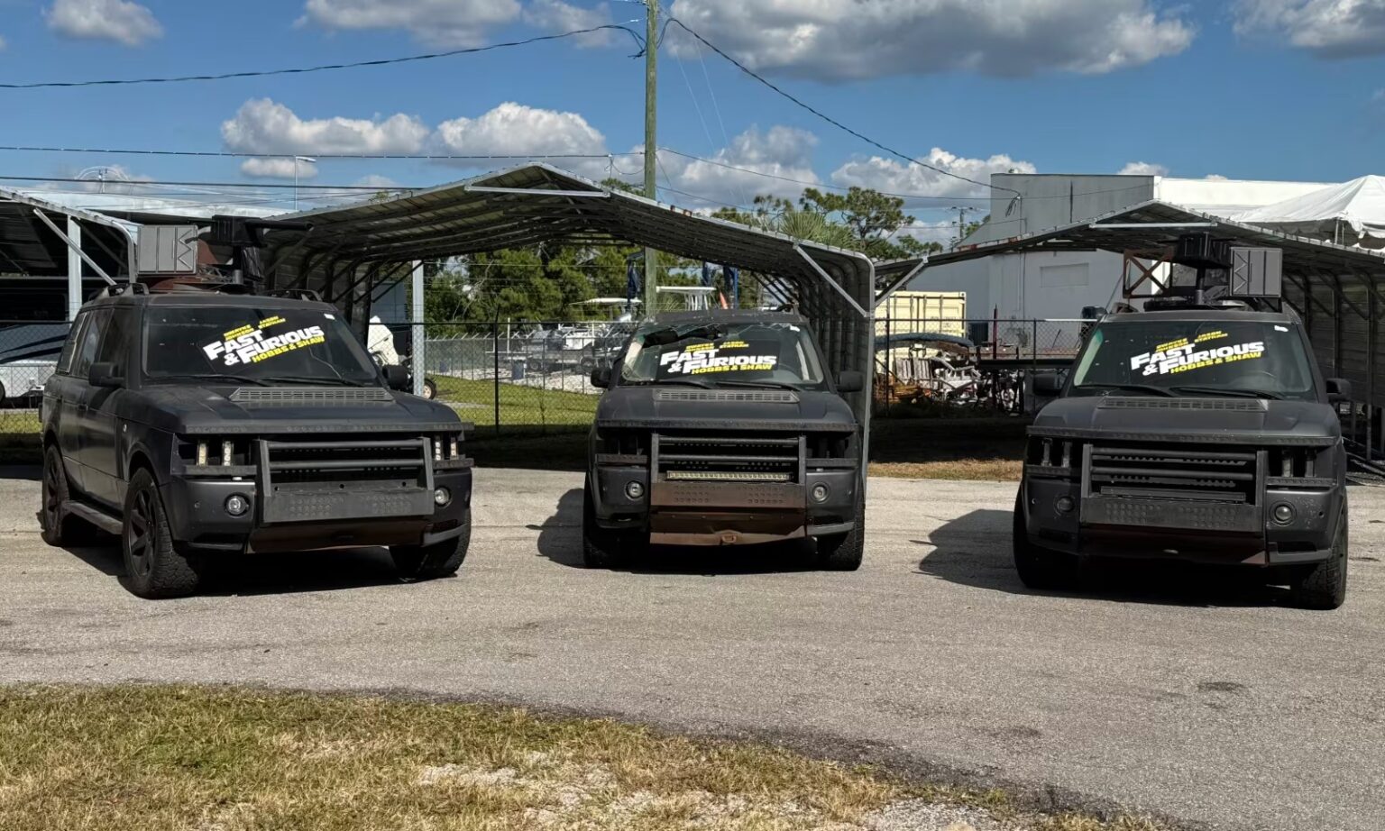 A subasta tres Range Rover de la película Fast & Furious Presents ...