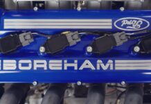 Este motor de gasolina de tan solo 85 kilogramos tiene cuatro cilindros, 2,1 litros y entrega 324 CV a 10.000 rpm Motor de gasolina cuatro cilindros y 324 CV de Boreham Motorworks