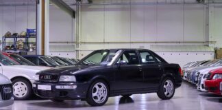 Audi desarrolló un RS2 sedán para competir con el BMW M3, pero nunca llegó a producción por esta razón