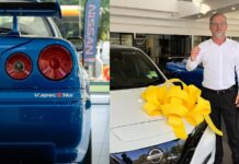 Cuando Barry cambió su Nissan Skyline GT-R R34 V-Spec II por un Leaf eléctrico para ahorrar en gasolina Barry cambió su Nissan Skyline GT-R R34 V-Spec II por un Leaf eléctrico