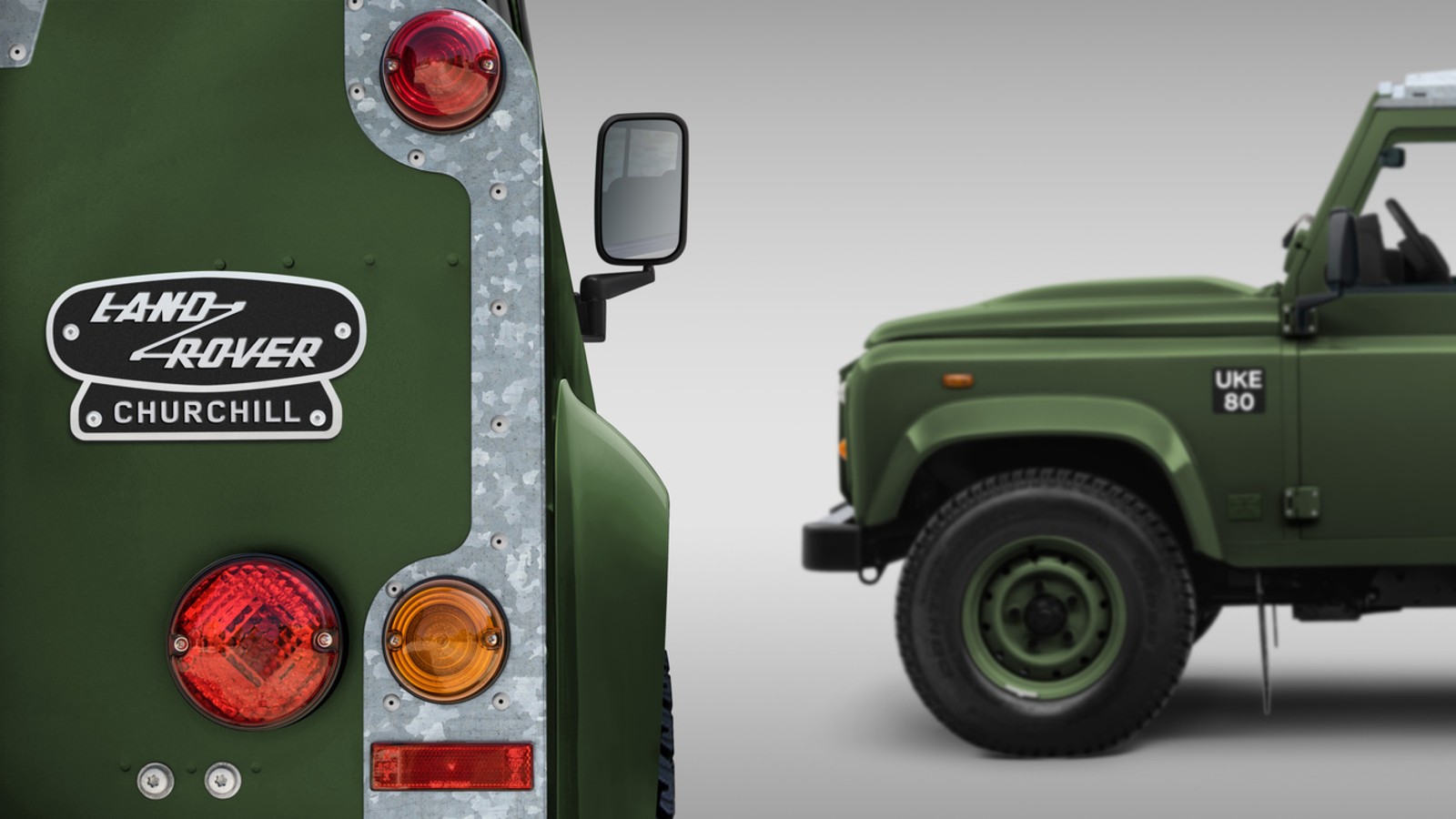 Classic Defender V8 Churchill Edition