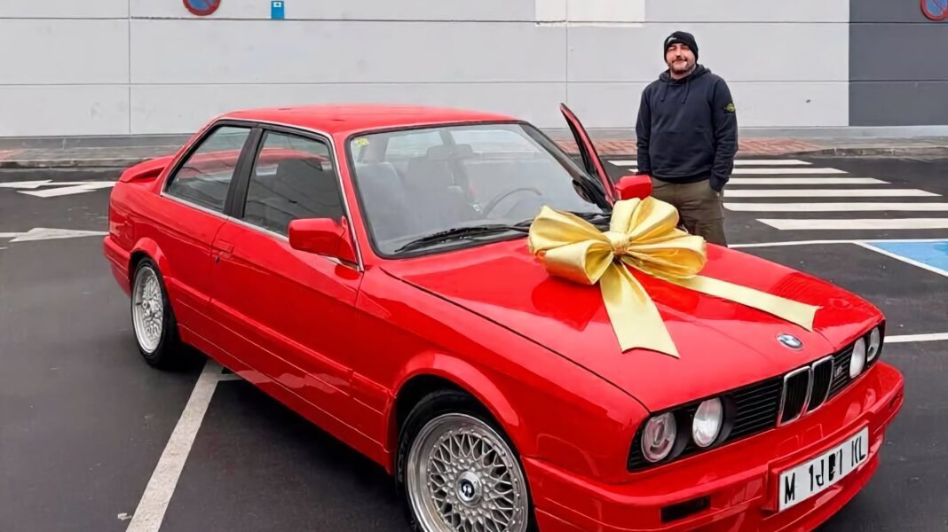 DJ Nano con su nuevo BMW Serie 3 E30