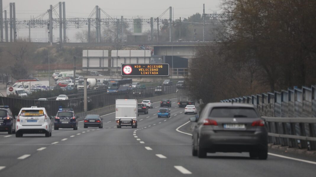 M30 Madrid carretera con más tráfico Navidad
