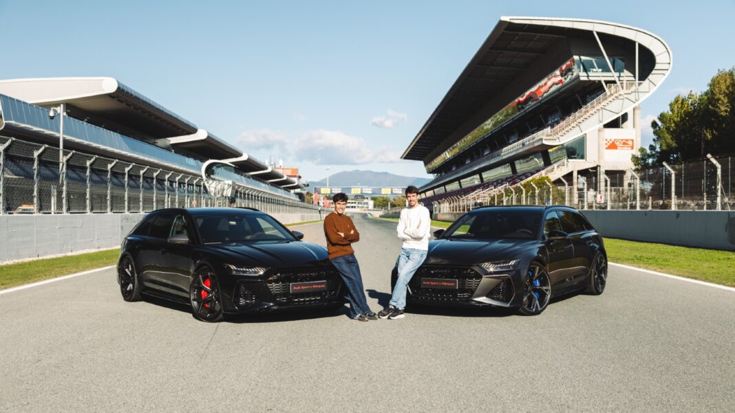Marc Márquez y Álex Márquez Audi RS6 Avant Performance