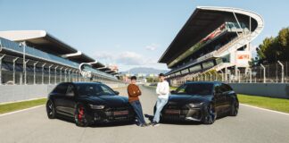 Los hermanos Marc Márquez y Álex Márquez reciben sus nuevos coches, un espectacular Audi RS6 Avant Performance personalizado Marc Márquez y Álex Márquez Audi RS6 Avant Performance