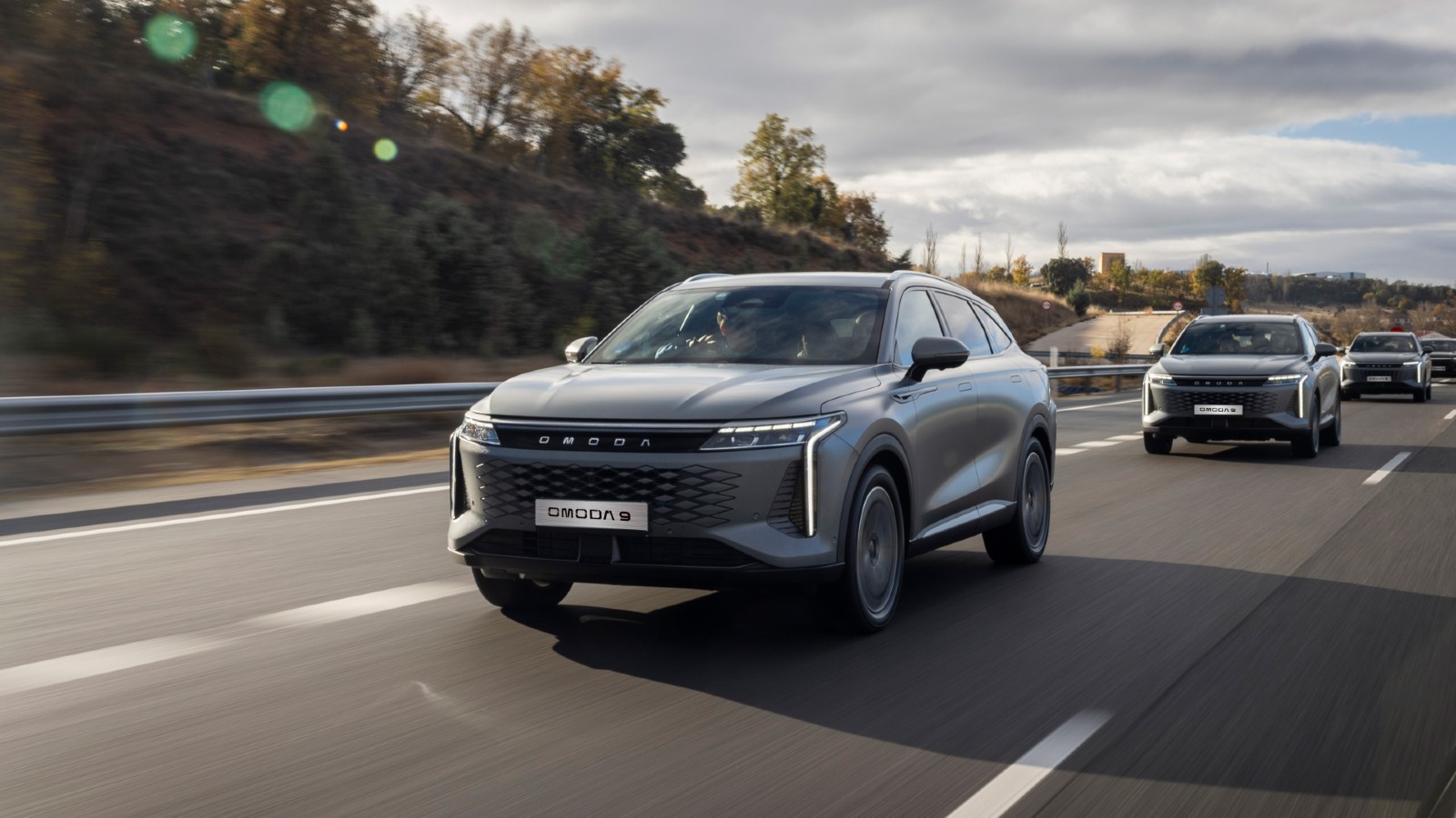 Omoda 9 SHS Madrid Nürburgring