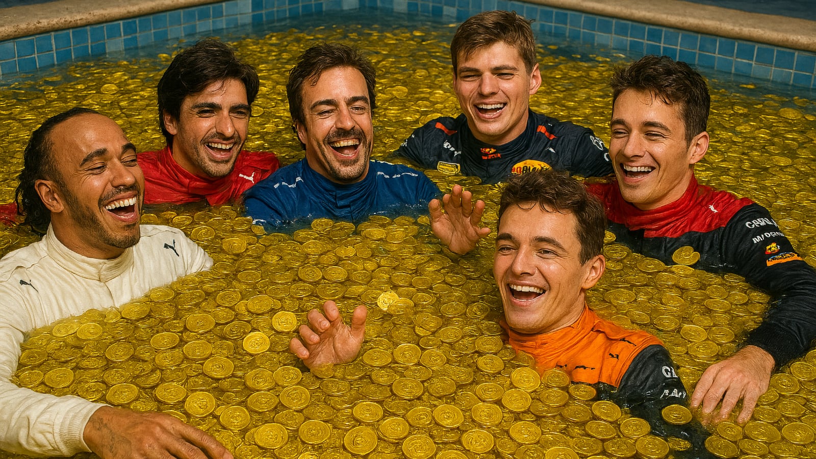 Los sueldos de los pilotos de Fórmula 1