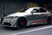 Alfa Romeo Giulia Quadrifoglio Luna Rossa, edición muy especial, limitada a sólo 10 unidades en el mundo Alfa Romeo Giulia Quadrifoglio Luna Rossa