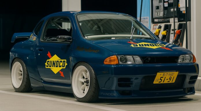 No es IA, sino real: convierten un Kei car de Suzuki en un diminuto Nissan Skyline R32 GT-R