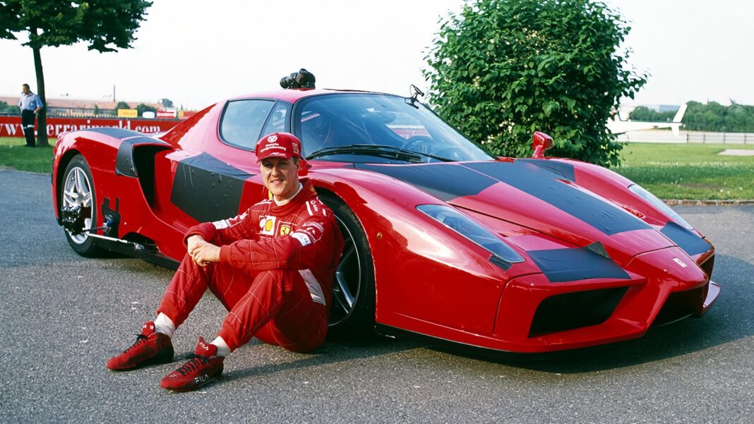 Michael Schumacher Ferrari Enzo