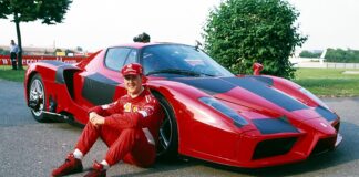 El día que Michael Schumacher probó el Ferrari Enzo en el circuito de Fiorano Michael Schumacher Ferrari Enzo