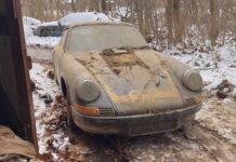 Rescatan un Porsche 912 abandonado en un granero desde hace 30 años Porsche 912 abandonado
