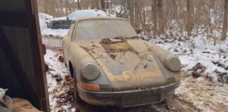 Rescatan un Porsche 912 abandonado en un granero desde hace 30 años Porsche 912 abandonado