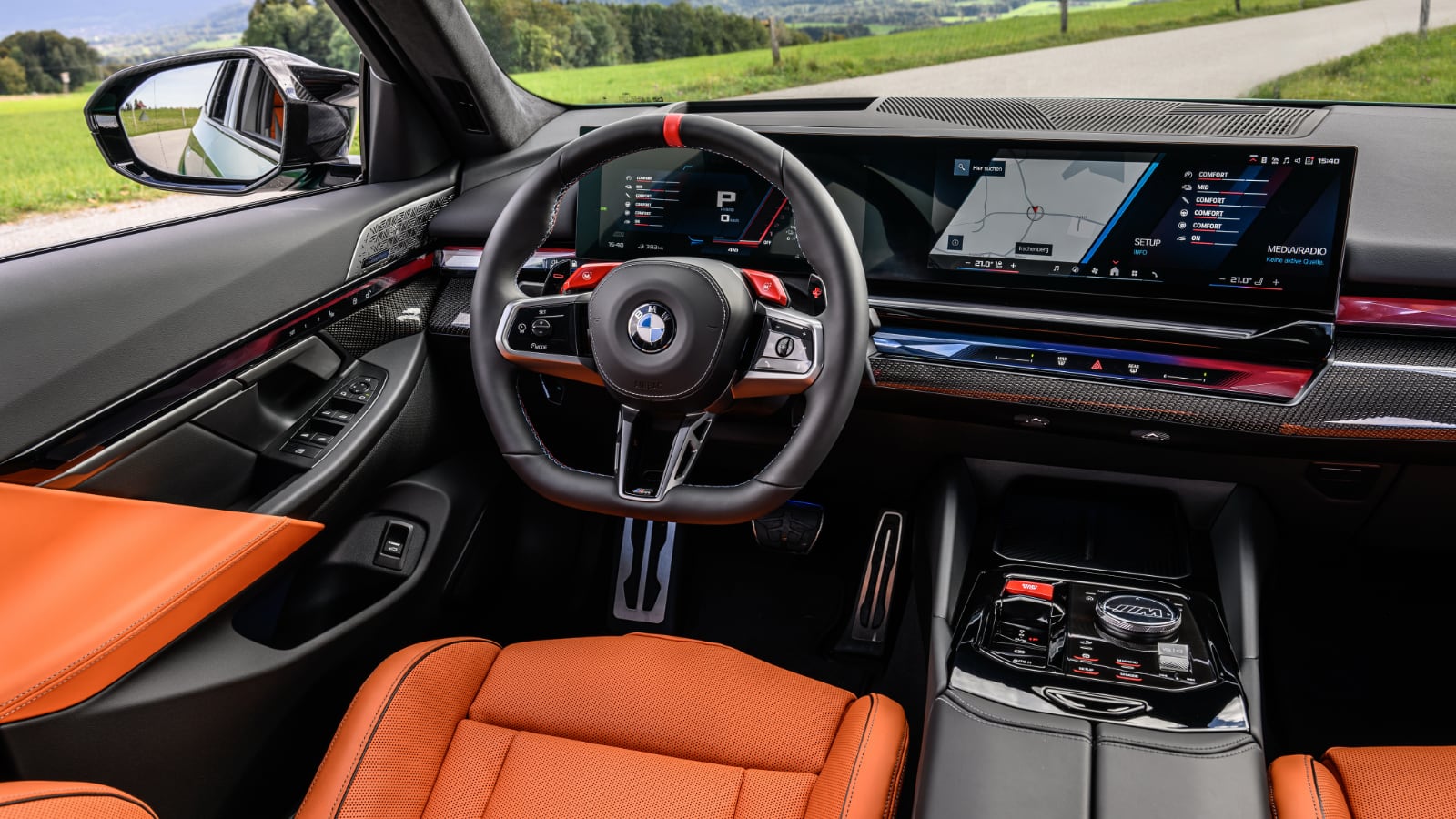 Interior del BMW M5 G60 Interior del BMW M5 G60