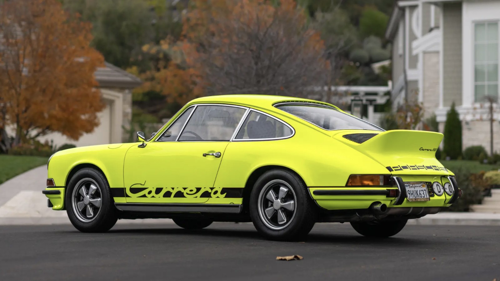 Subasta prototipo Porsche 911 Carrera RS 2.7