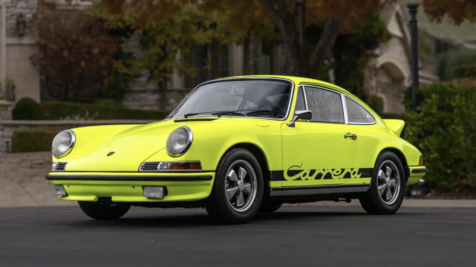 Subasta prototipo Porsche 911 Carrera RS 2.7