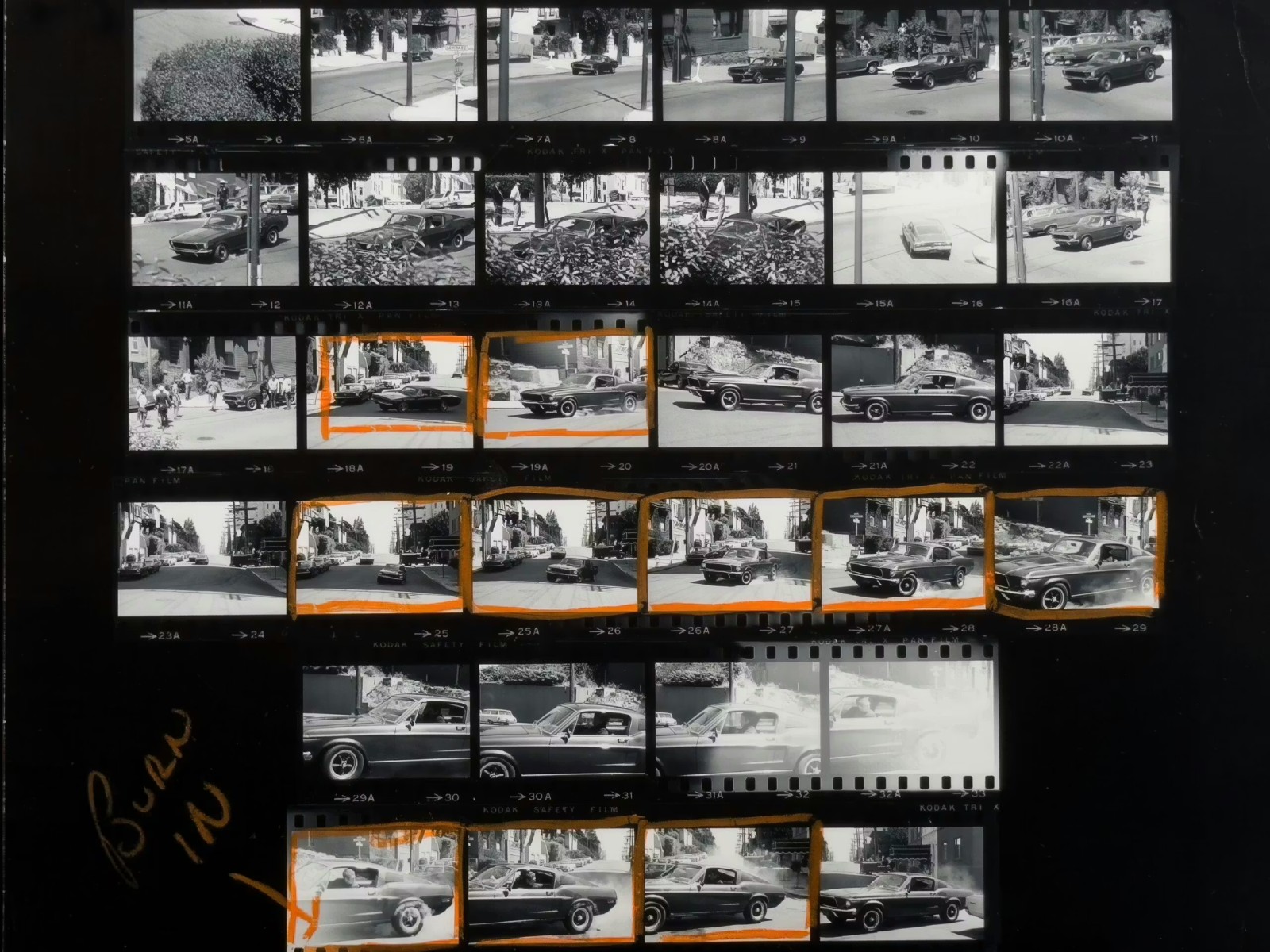 escenas inéditas Bullit