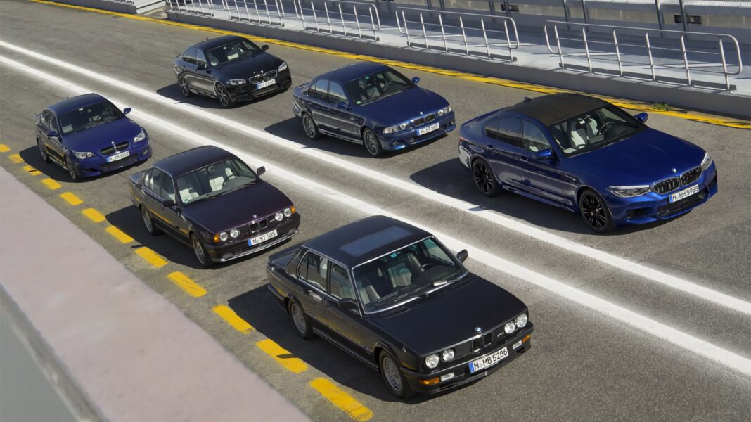 BMW M5: historia, generaciones, versiones especiales historia, generaciones del BMW M5
