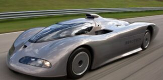 El Oldsmobile Aerotech superó la velocidad máxima del Bugatti Veyron en 1987 Oldsmobile Aerotech
