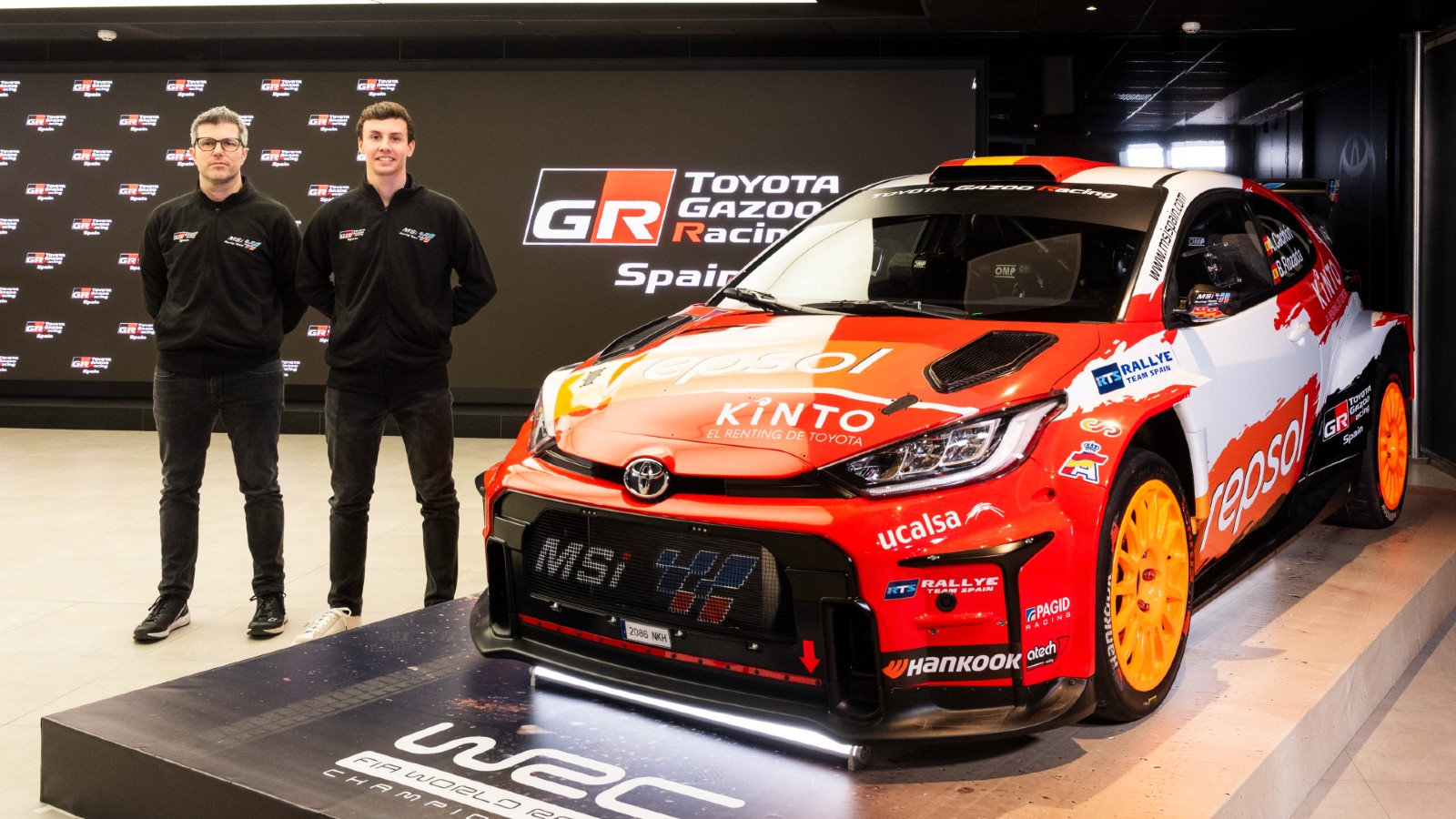 Planes de competición 2026 Toyota Gazoo Racing
