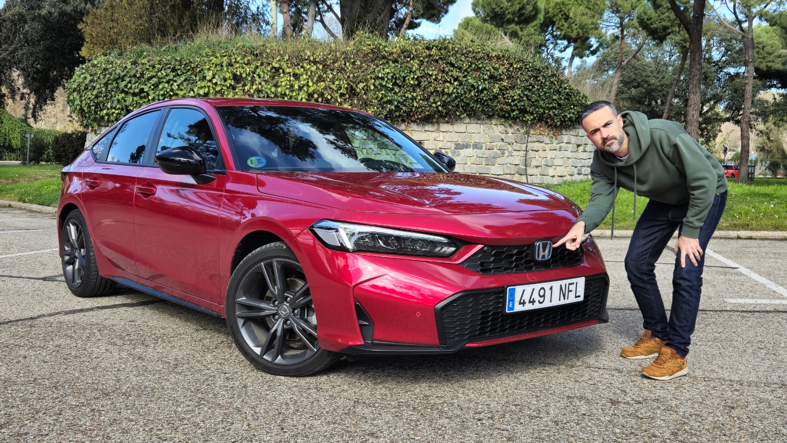 prueba del Honda Civic 2026 Sport