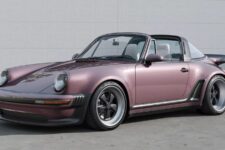 Red Bull Singer Targa Cabriolet