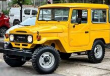 Este Toyota Bandeirante de 1989 está en venta, el Toyota Land Cruiser FJ40 brasileño Venta Toyota Bandeirante