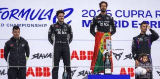 Antonio Félix da Costa consigue la victoria en el primer Fórmula E Cupra Raval en Madrid. Pepe Martí, noveno Antonio Félix da Costa