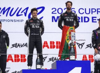 Antonio Félix da Costa consigue la victoria en el primer Fórmula E Cupra Raval en Madrid. Pepe Martí, noveno Antonio Félix da Costa